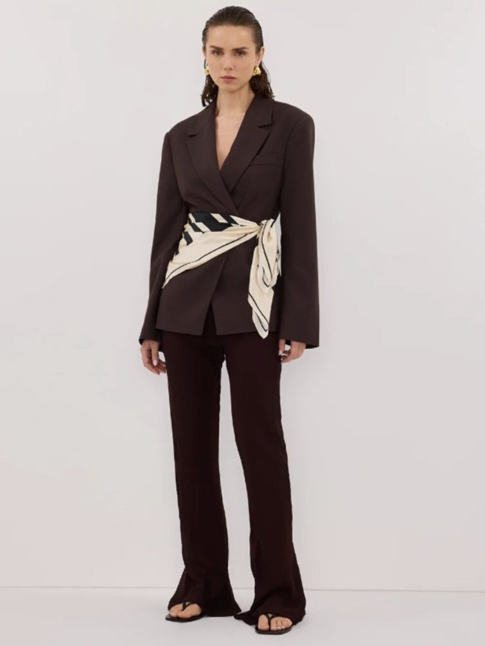 DISSH Suntia Bias Cut Pants